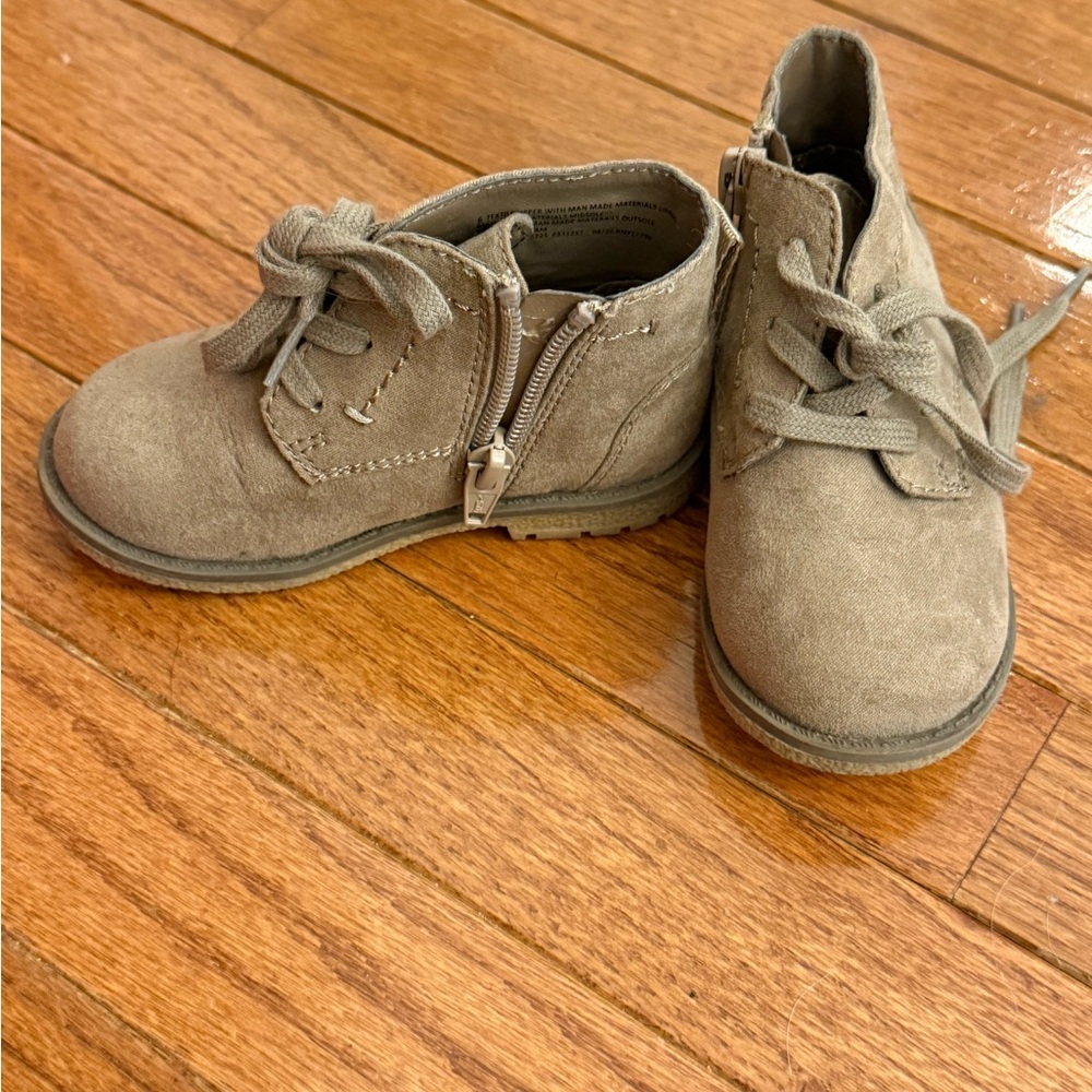 Cat&Jack - Kids Tan Suede Shoes